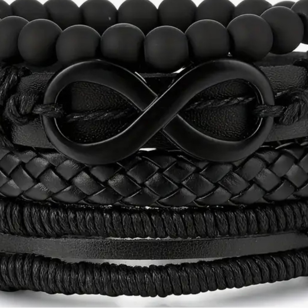BNIB Infinity bracelet set - Picture 2 of 2